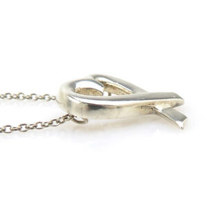 Tiffany Co Loving Heart Necklace Sterling Silver